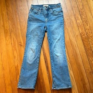 MADEWELL Cali Demi-Boot Jeans in Dorrance Wash: TENCEL™ Denim Ed.